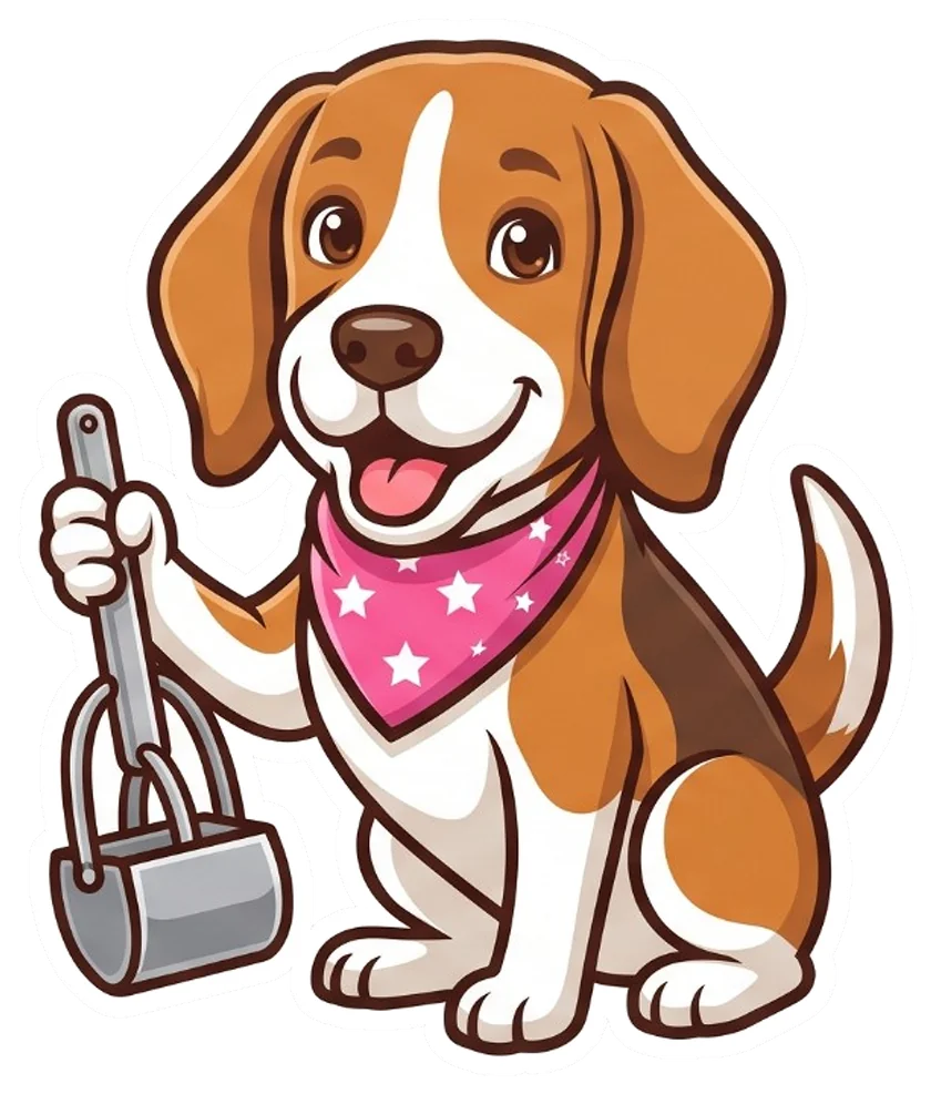 Scoopy, die-cut sticker version