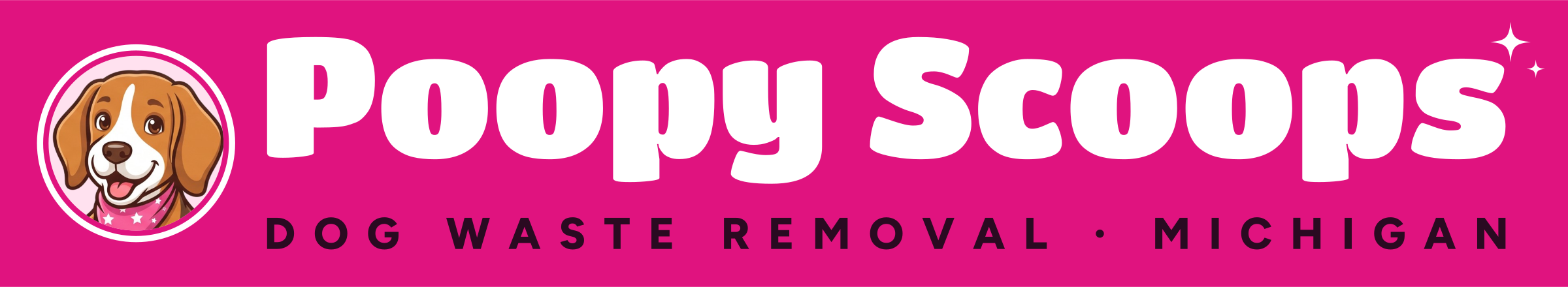 Logo on pink