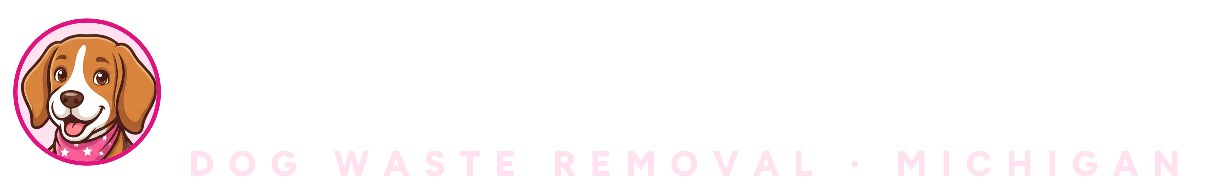 Reverse horizontal logo